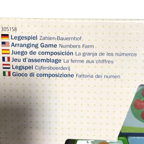HABA Numbers Farm Counting & Stacking Wooden Blocks 305158 - Picture 3 of 4